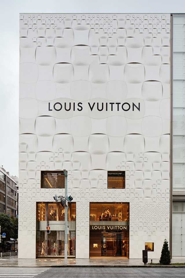 Louis Vuitton Matsuya Ginza | Clip Design Blog